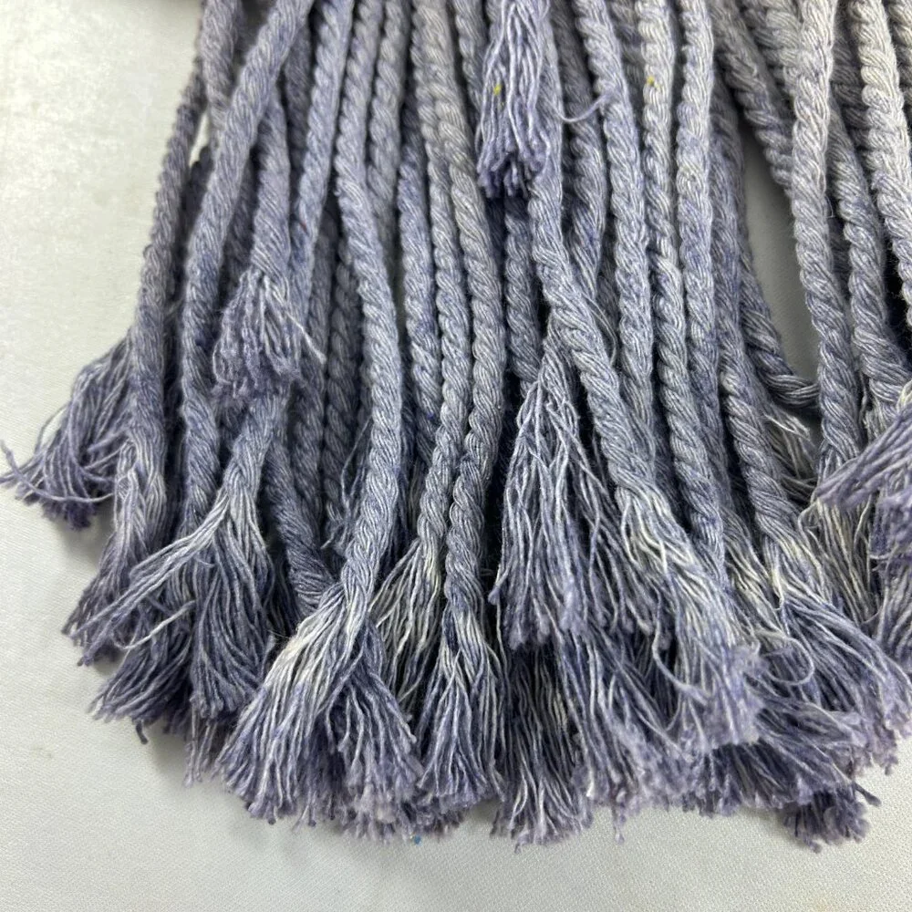 Purple Cream Ombre Wall Art Hanging Macrame Wood Beads Bohemian Woven